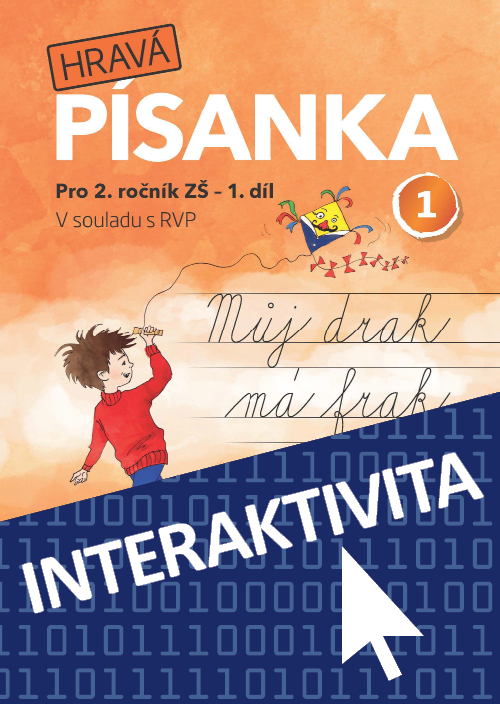 Interaktivní sešit Hravý Český jazyk 2 - písanka 1. díl - nová edice (na 1 rok)